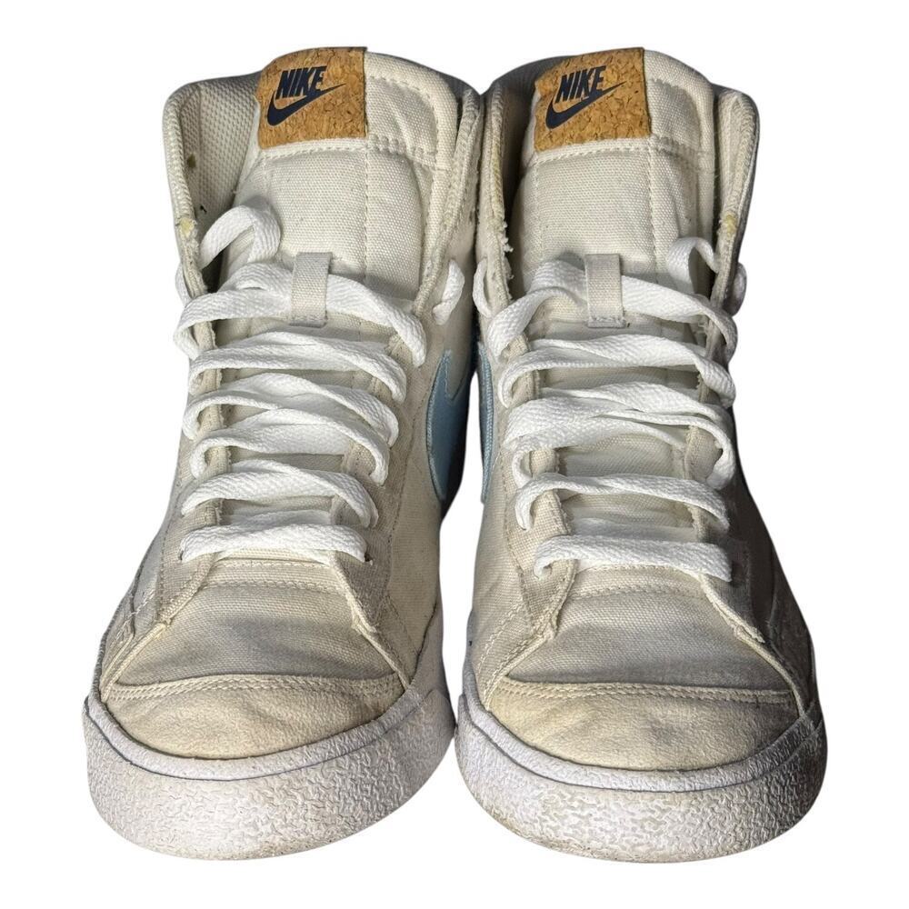 Nike Blazer Mid ‘77 Plant Dye “Fig 1” Floral Embroidery Women’s 8.5 DC8246-100 - Picture 7 of 11